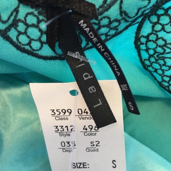 Lapis Size Small Teal Summer Dress - Picture 4 of 8